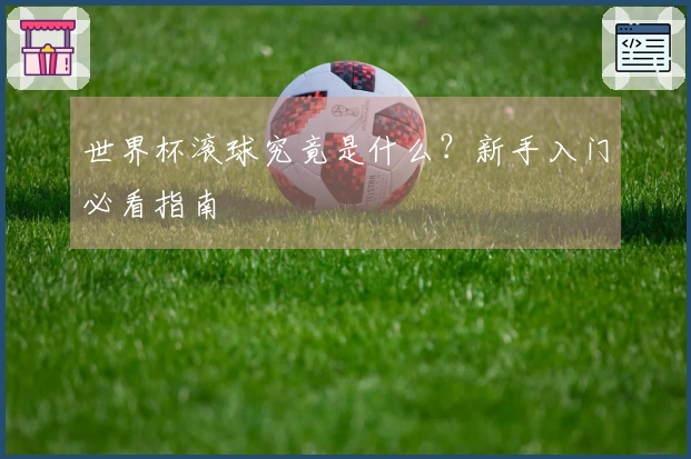 世界杯滚球究竟是什么？新手入门必看指南